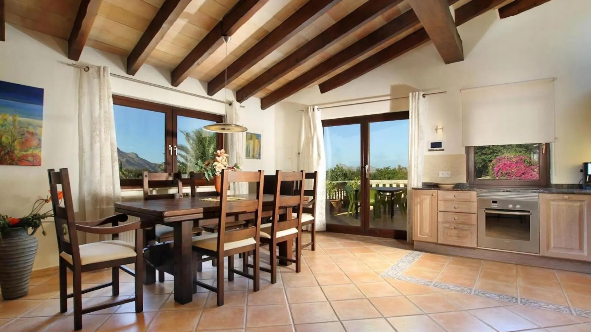 Semesterbostad Ferienhaus Llop In Pollenca Mit Grill Und Garten